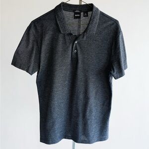 BOSS Charcoal Polo Shirt for Men Size M​